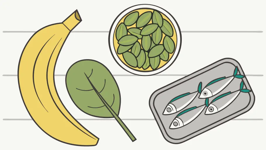 Natural whole foods high in electrolytes