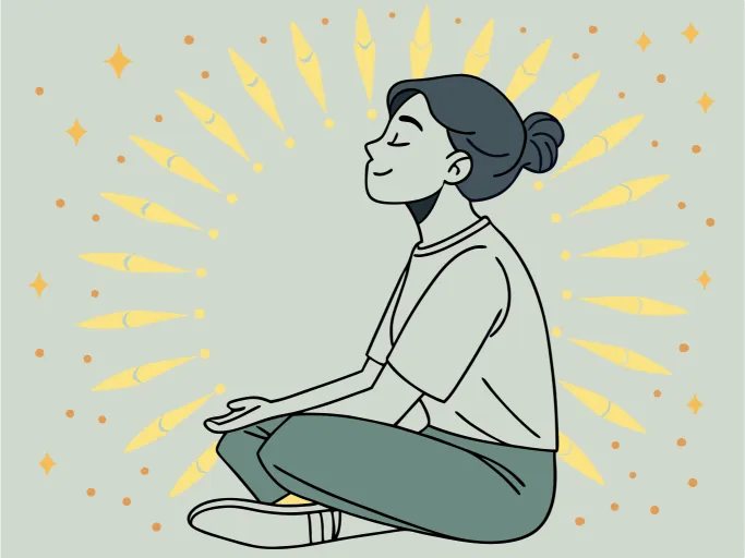 People experiencing calm and clarity during a session
