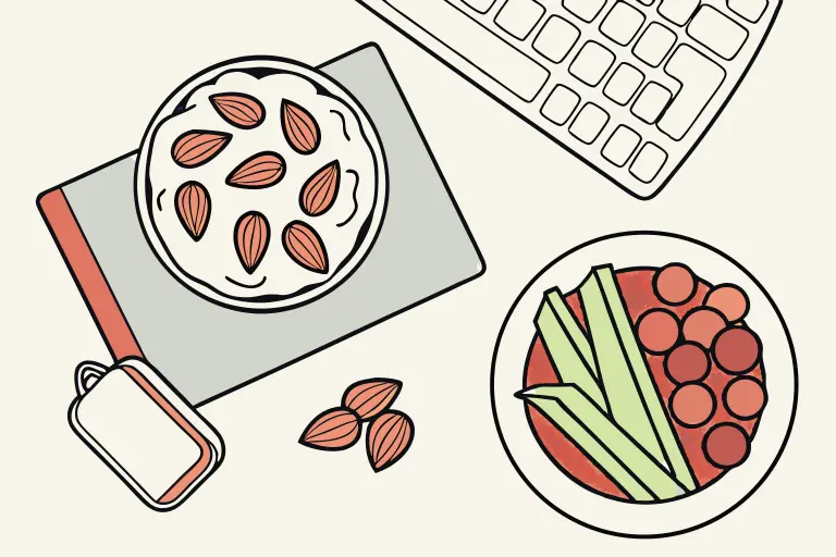 Healthy diabetes-friendly office snacks