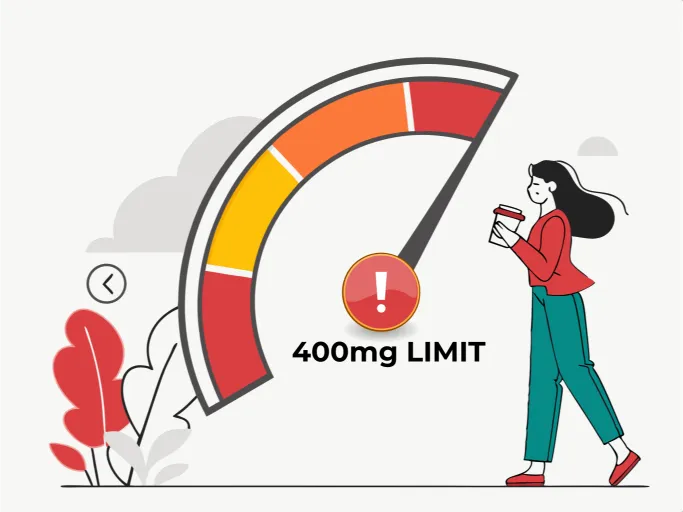 Safe caffeine consumption per day