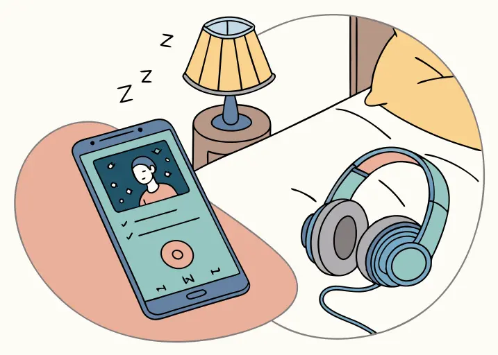 Modern sleep music tools like apps, white noise machines