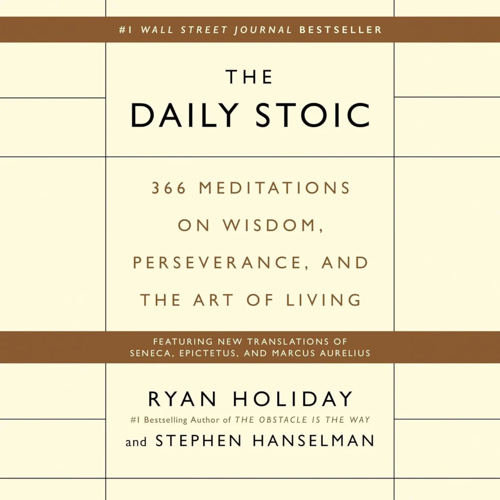 Book cover of The Daily Stoic