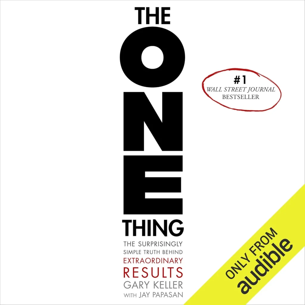 Book cover of The One Thing