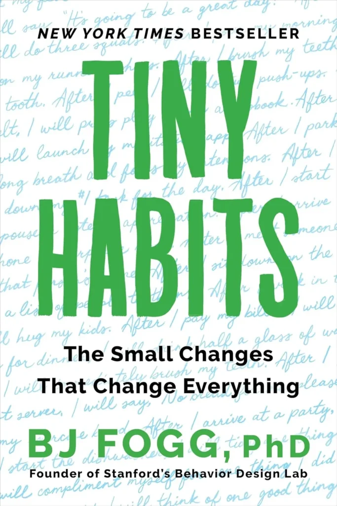 Book cover of Tiny Habits.